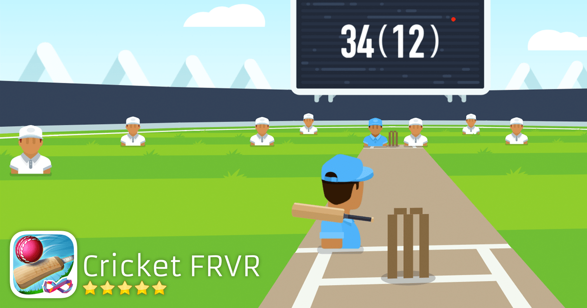 Play Cricket Frvr Hit The Ball And Score A Six